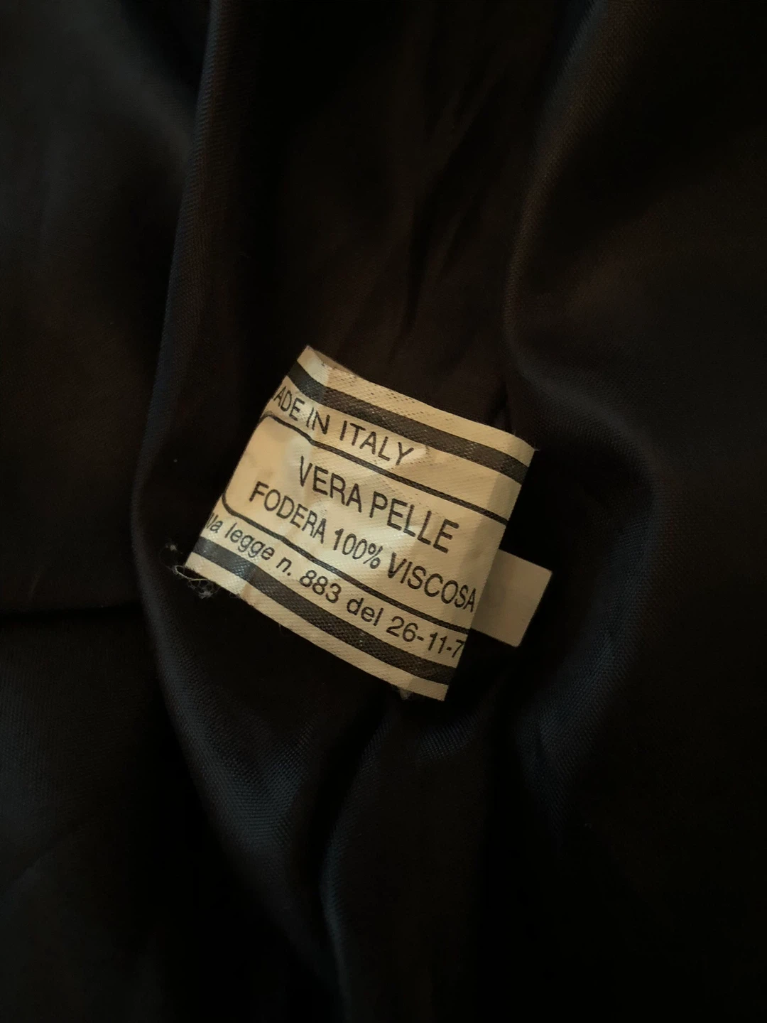 Italian Leather Biker Jacket - photo 4