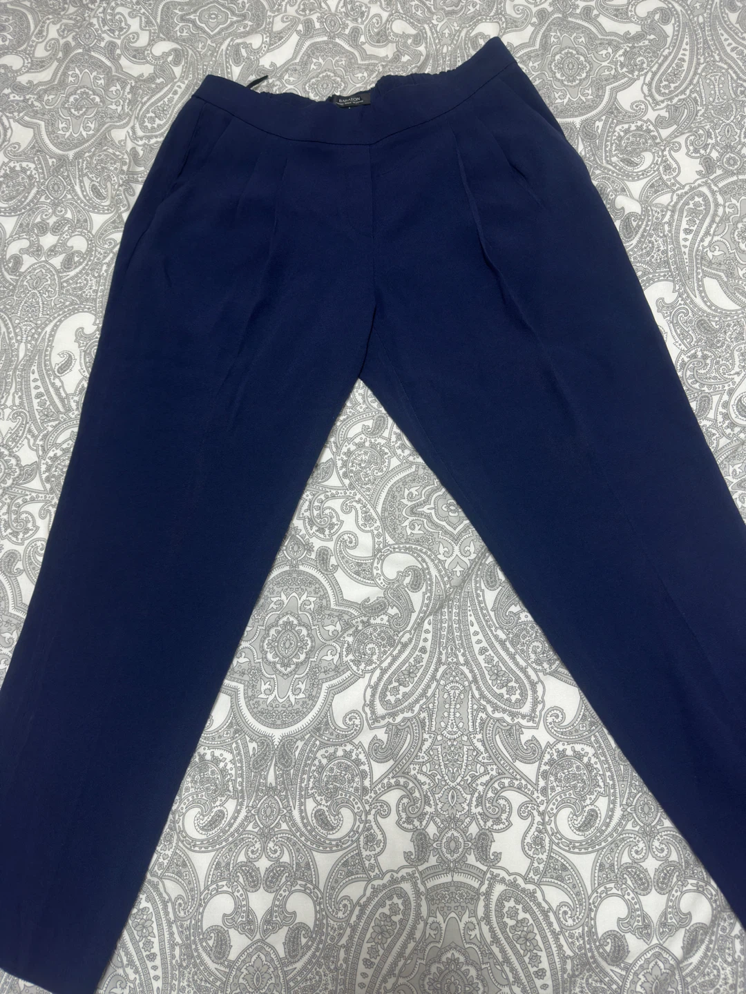Babaton Navy Blue Trousers Size 6