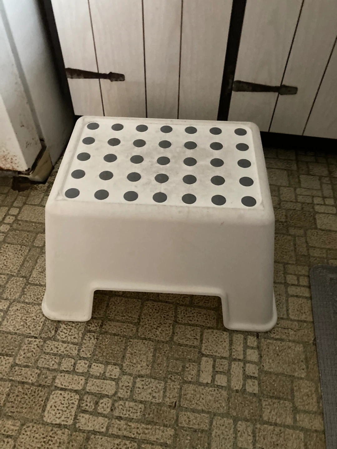 White Step Stool - photo 2