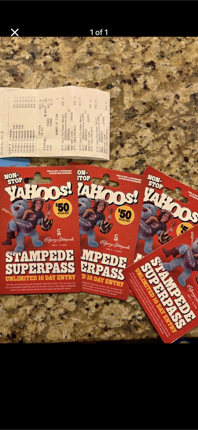 Calgary Stampede super pass