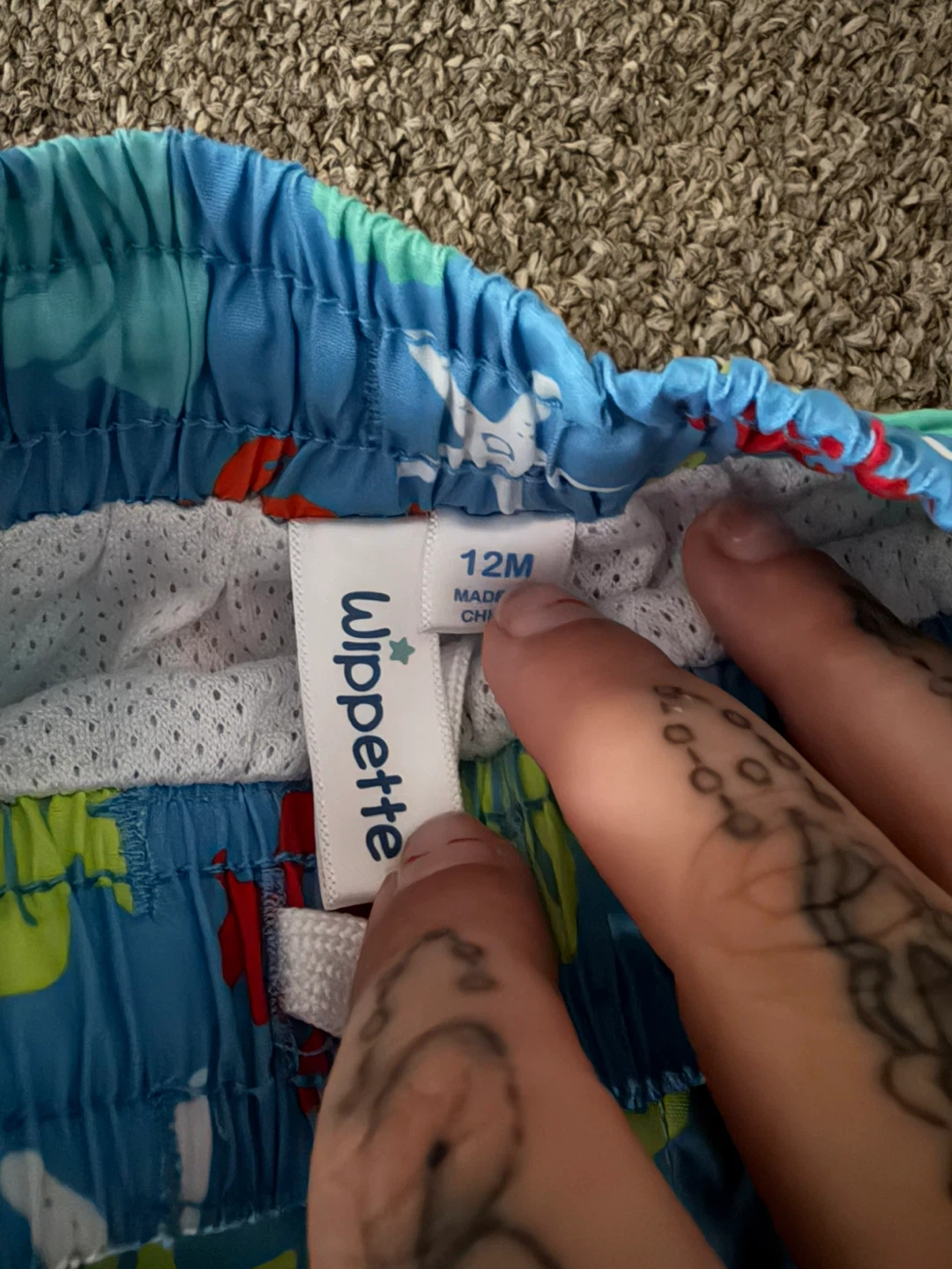 Wippette Baby Swim Trunks 12M - photo 2