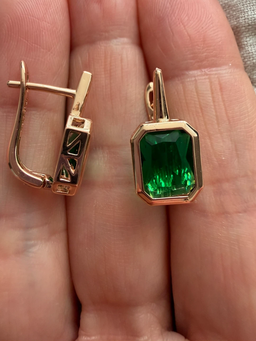 14k gemstone earrings
