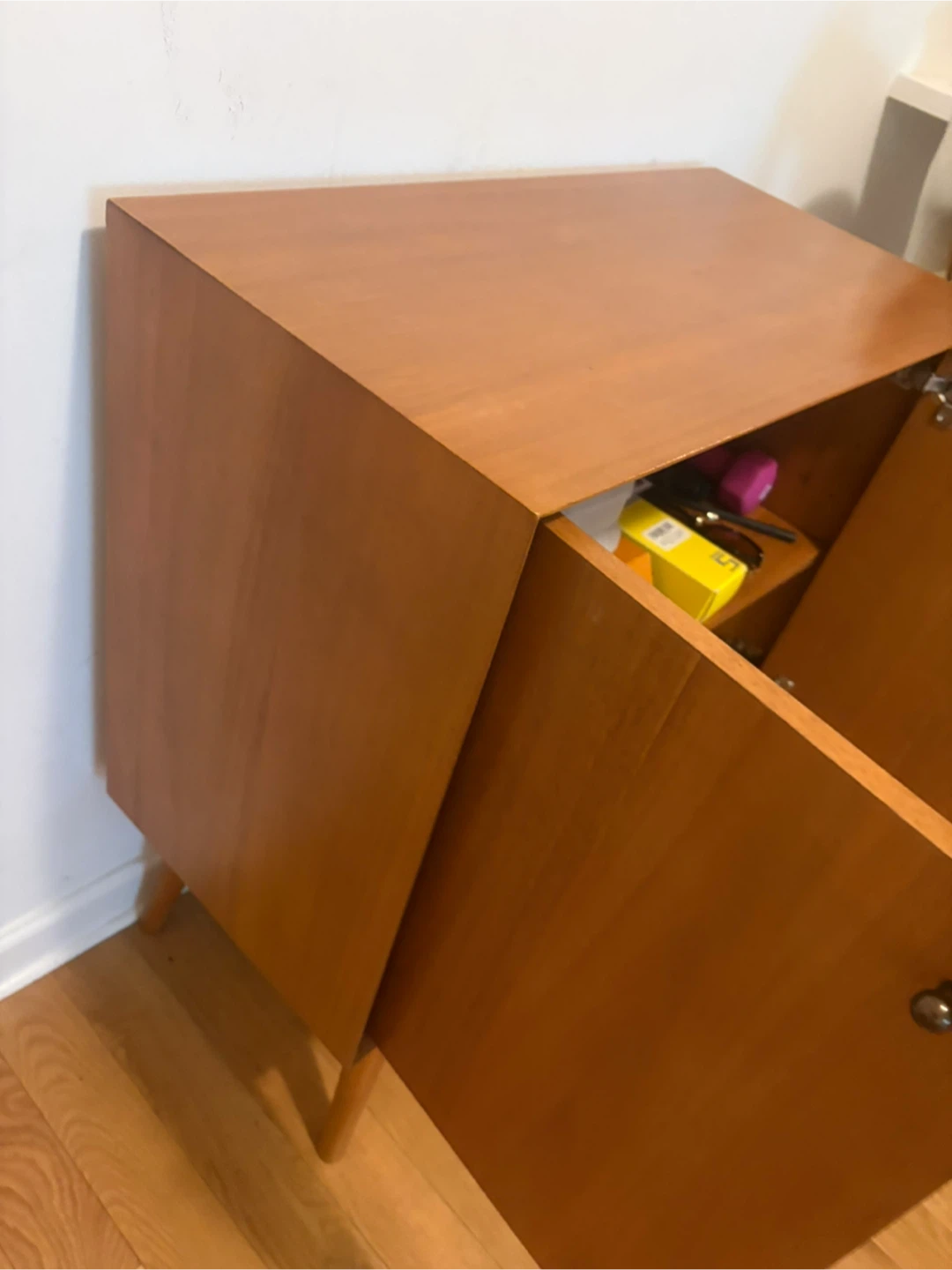 West Elm Mid-Century Modern Style Cabinet with Double Doors - photo 4