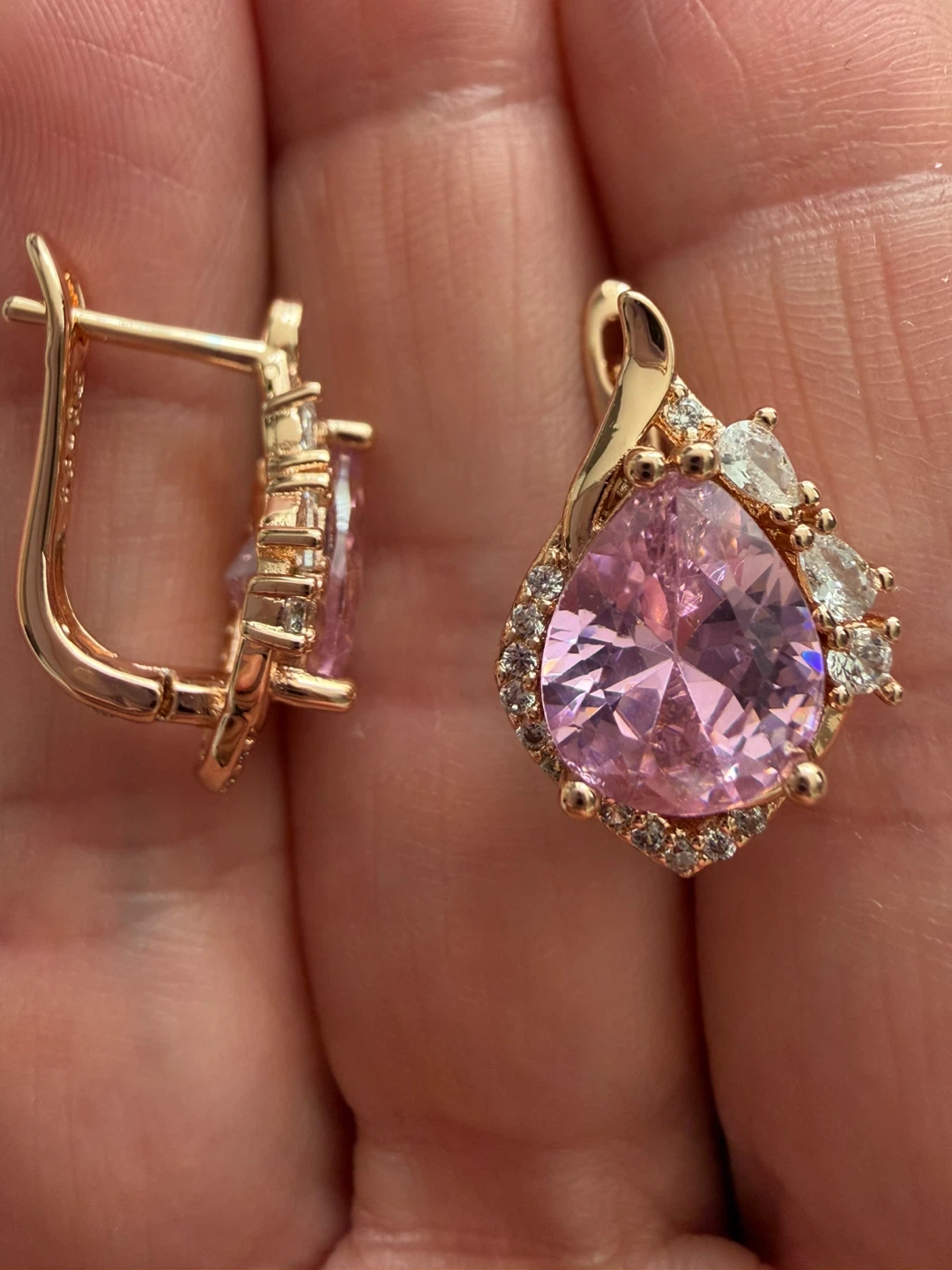 14k gemstone earrings