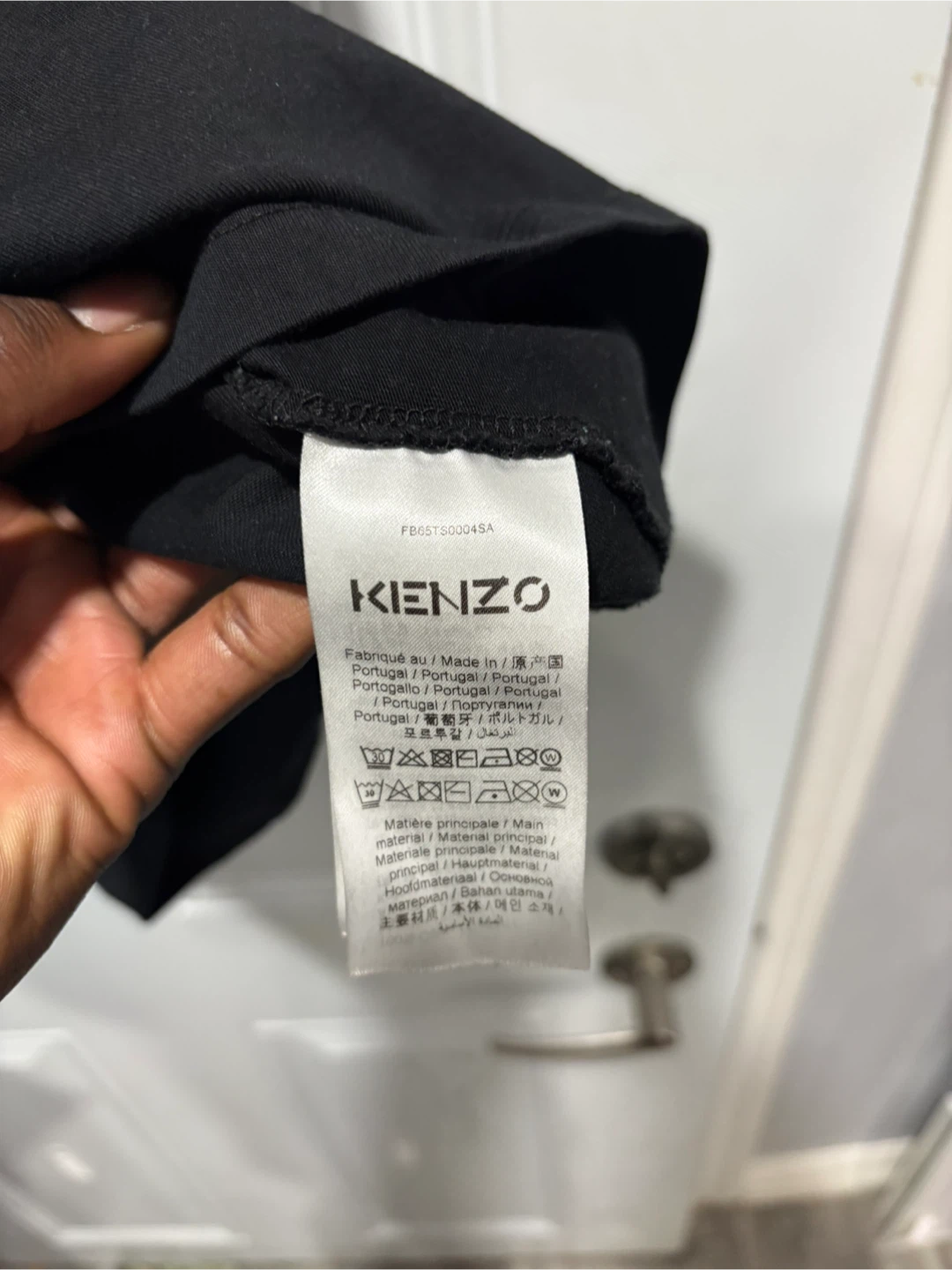 KENZO Black T-Shirt - Size M - photo 3