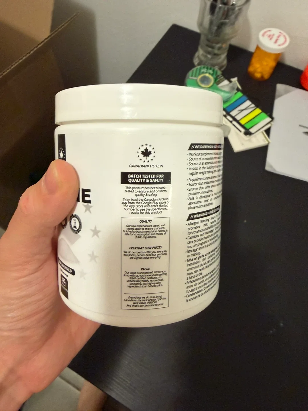 Fermented Leucine for workouts 225g new, sealed tub - photo 3