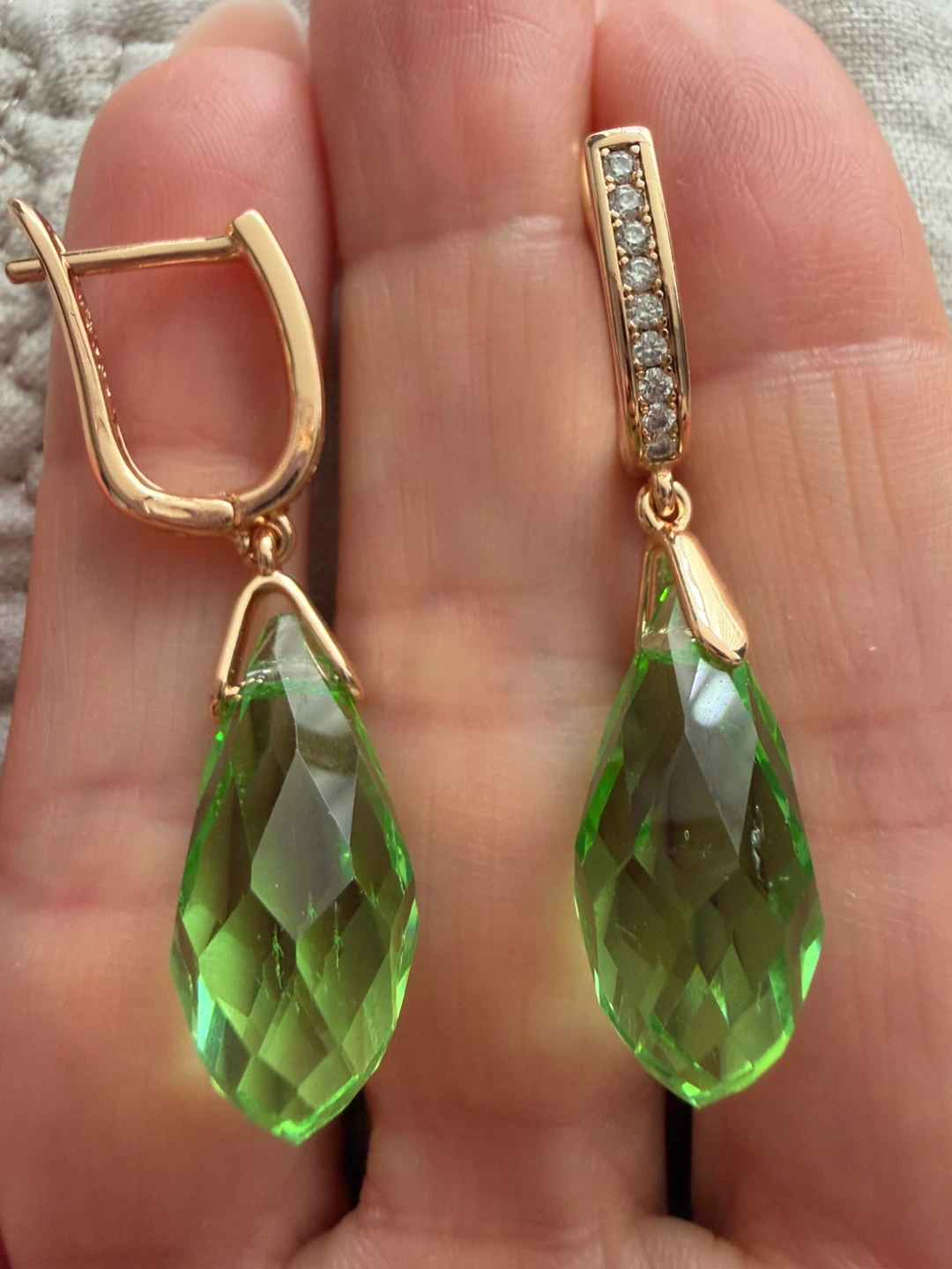 14k gemstone earrings