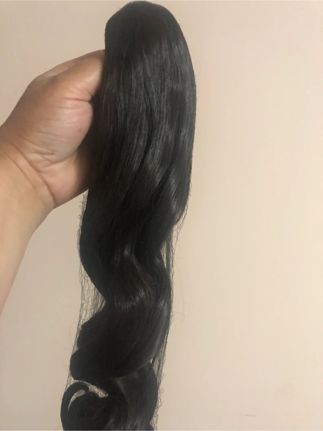 Wig New Brown Claw Clip Ponytail Extension - photo 2