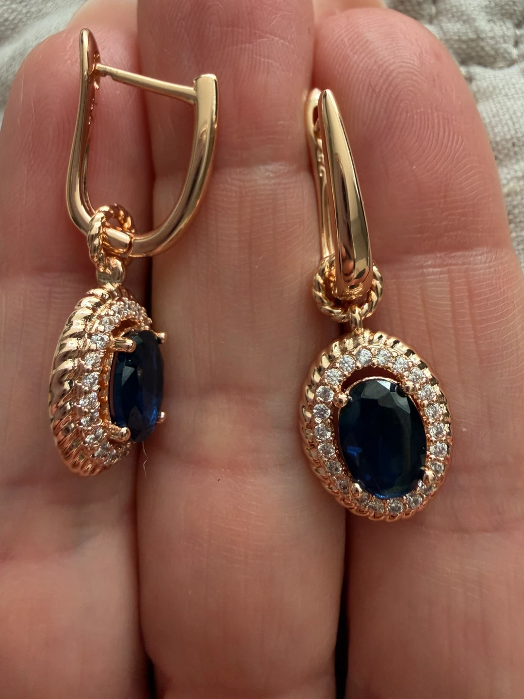 14k gemstone earrings