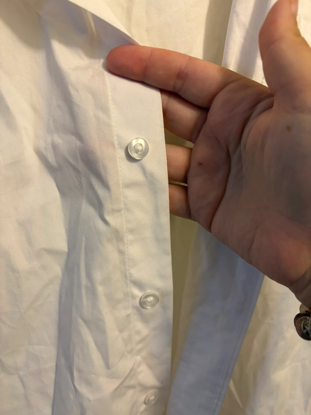 Haggar Tailored Flex White Button-Up Shirt - photo 2