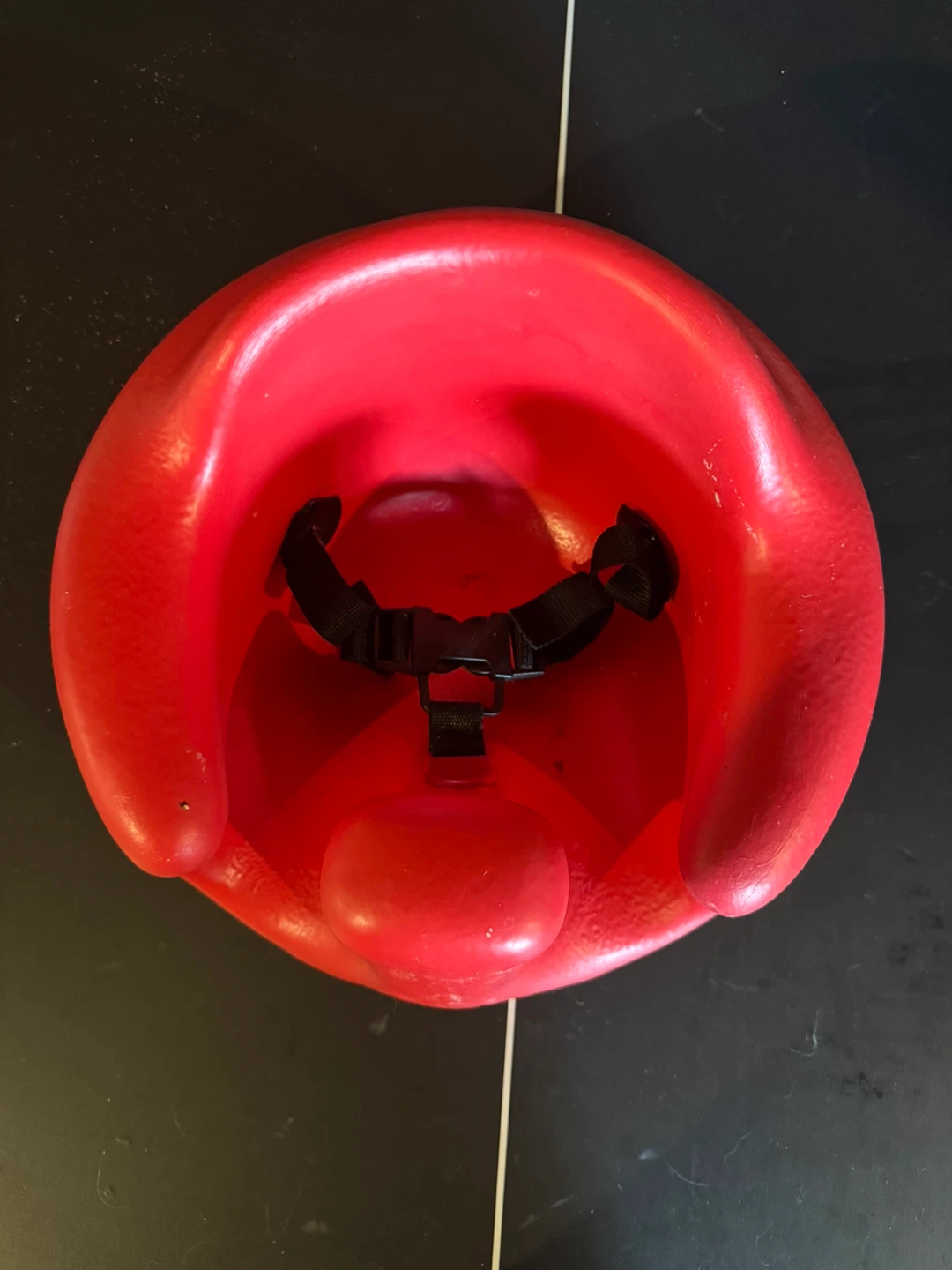 Red Baby Support Seat with Harness