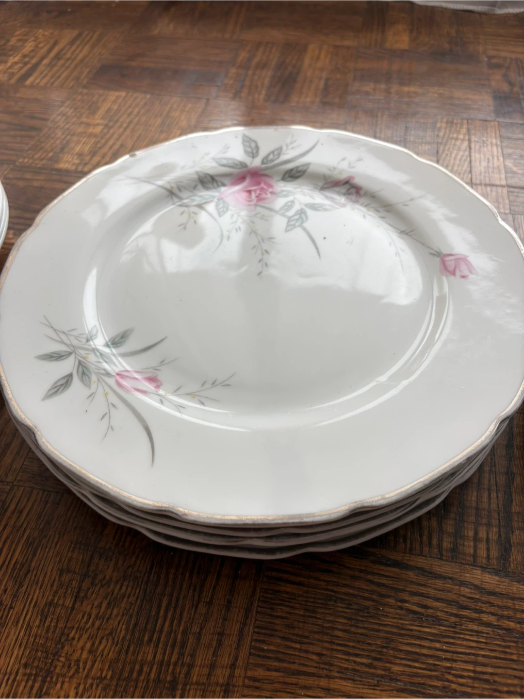 3 Sets of vintage decorative plates - photo 3