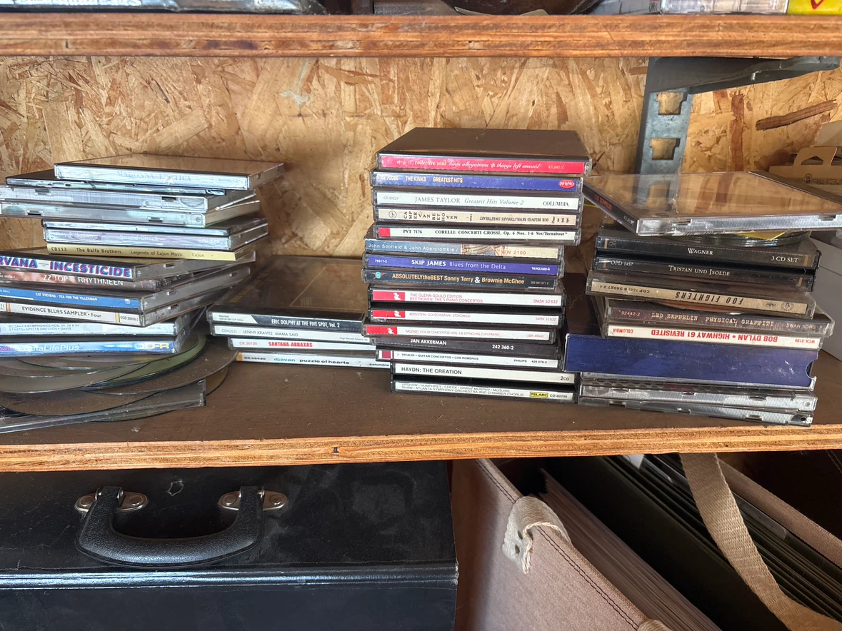 CDs and cassettes  best offer for all of them