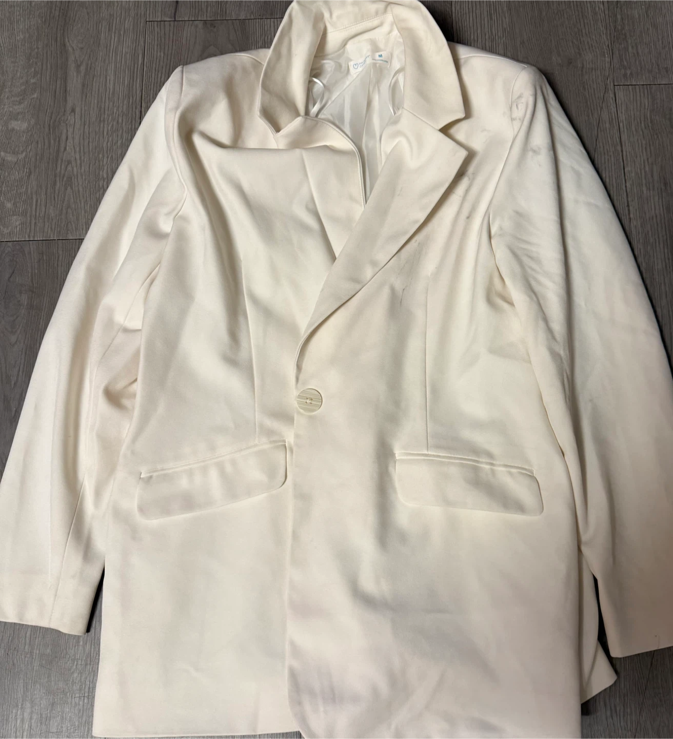 Primark Cares Cream Blazer - Size M