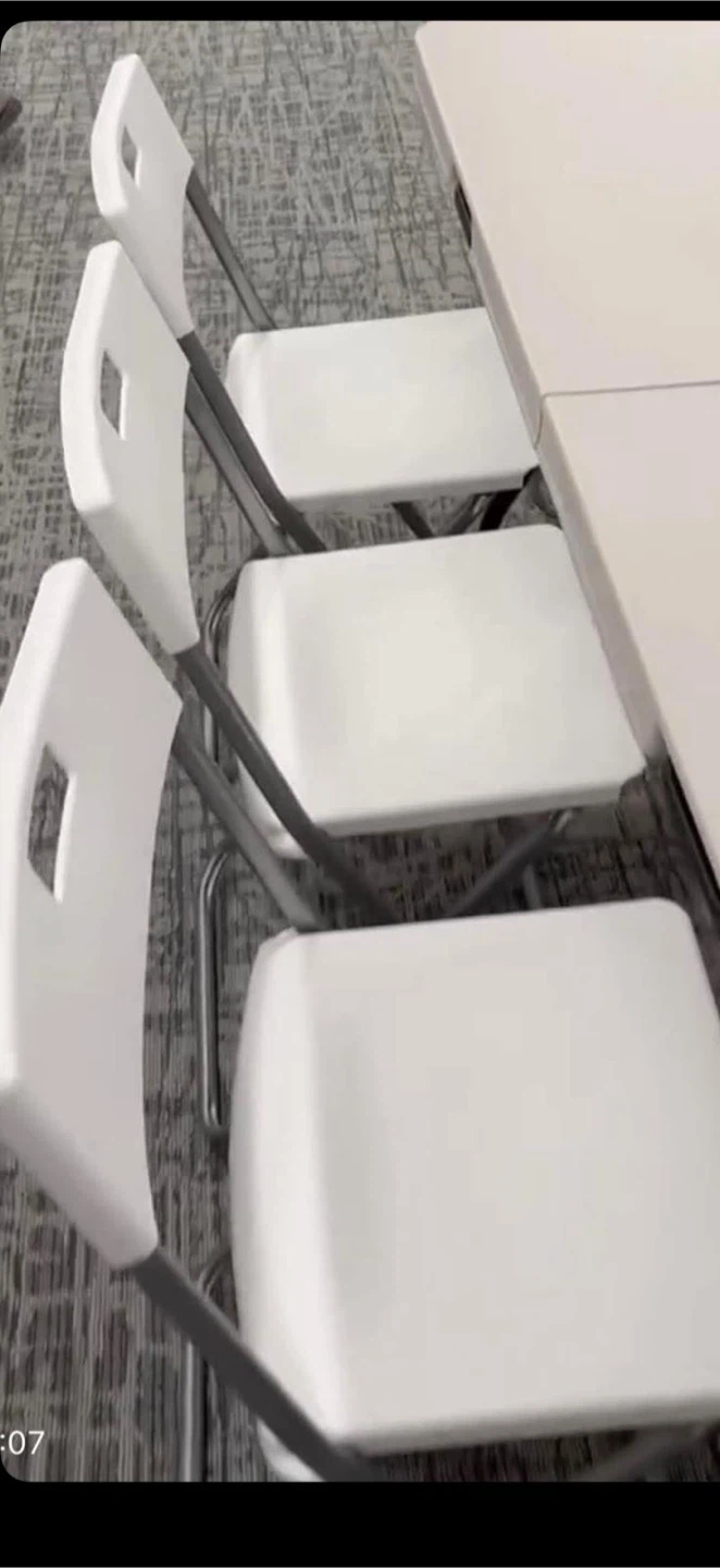 White Folding Chairs & Tables for Rent | Weddings • Parties • - photo 2