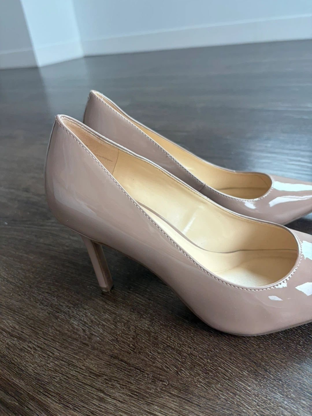 Jessica Simpson Patent Nude Heels