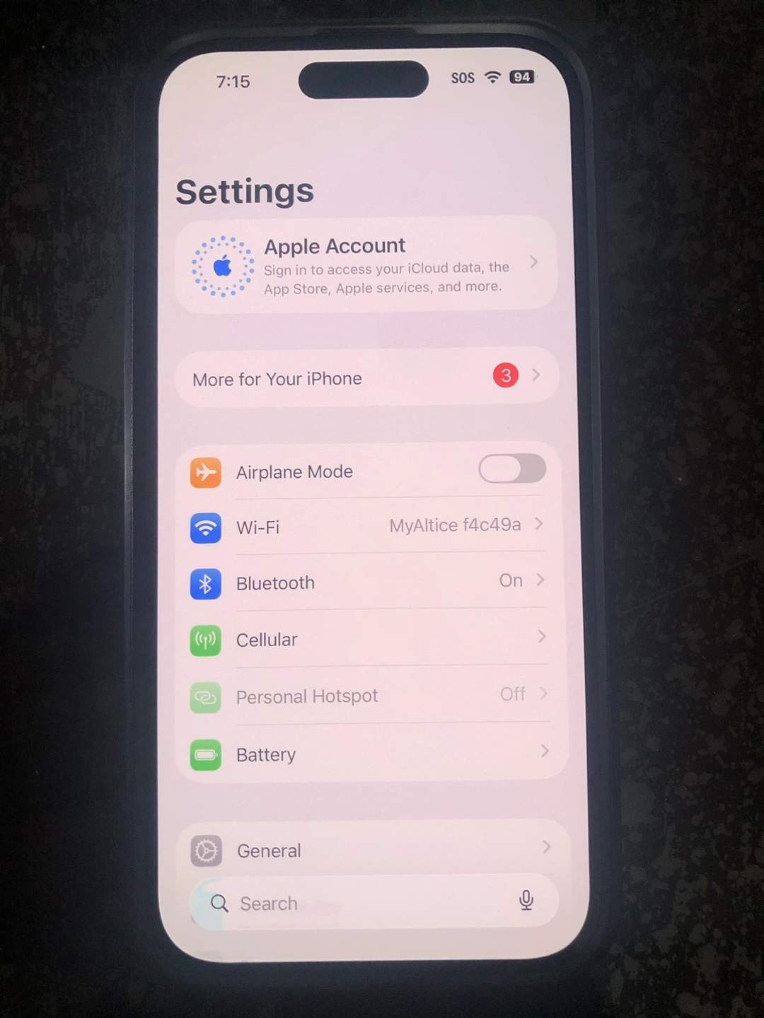 iPhone 15 128 GB Unlocked ( eSIM ) - photo 2