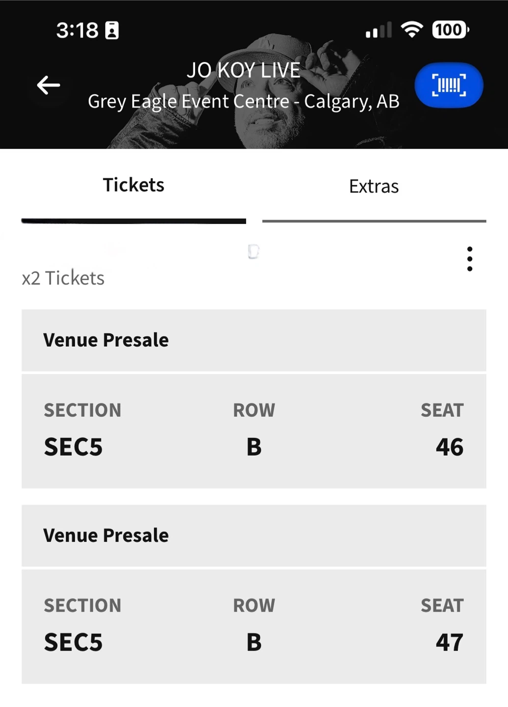 2 Tickets row 2 to Jo Koy Live in Calgary