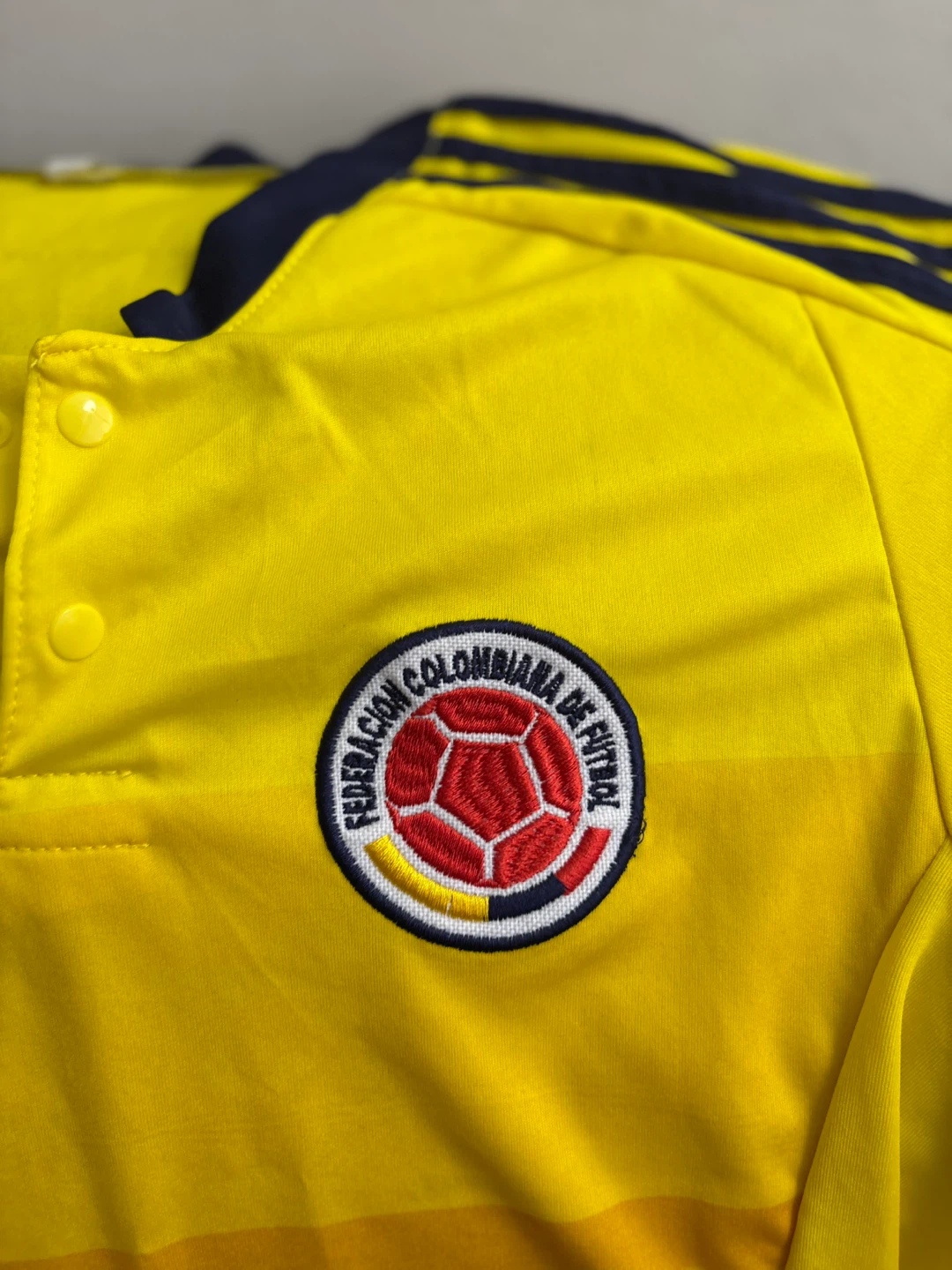 Adidas Colombia National Football Team Soccer Jersey - photo 2
