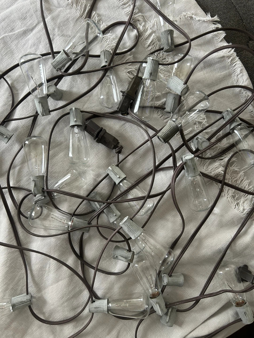CANVAS Outdoor Patio String Lights – 40 ft – $45 - photo 3