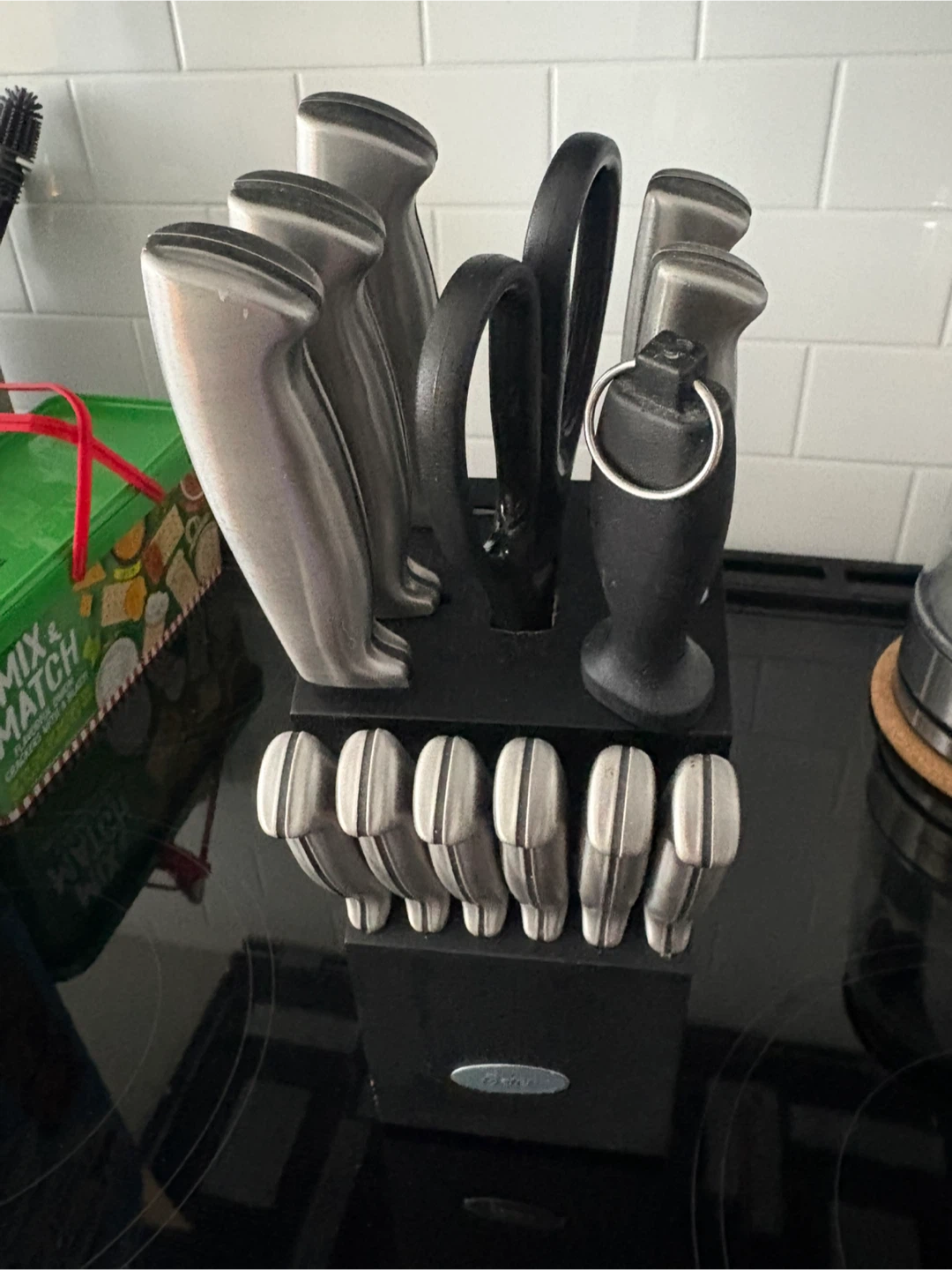Oster Cutlery Knife Block Set