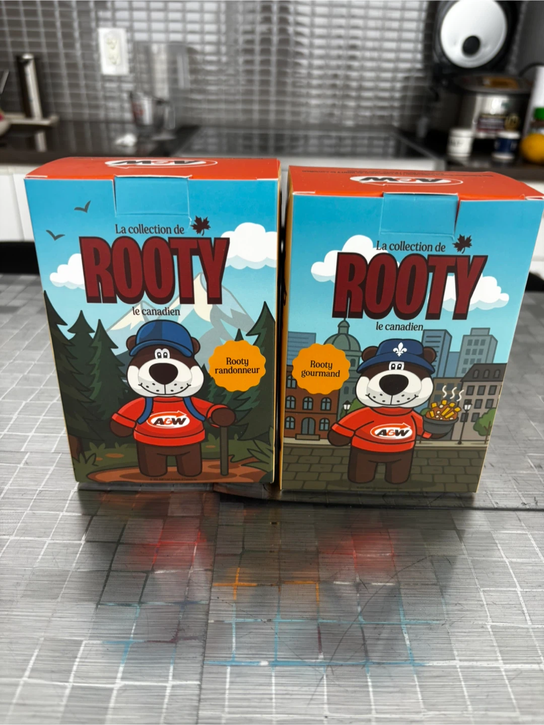 2 A&W Rooty Plush Bag Charms Key Chains NEW