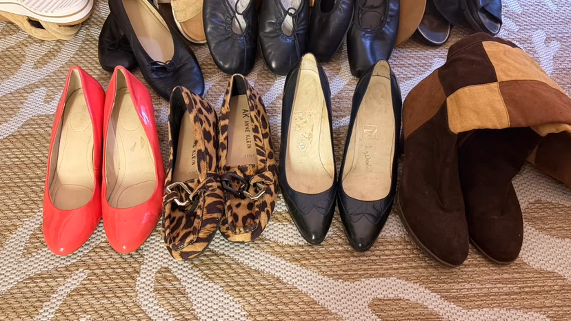 Shoes and sandals.