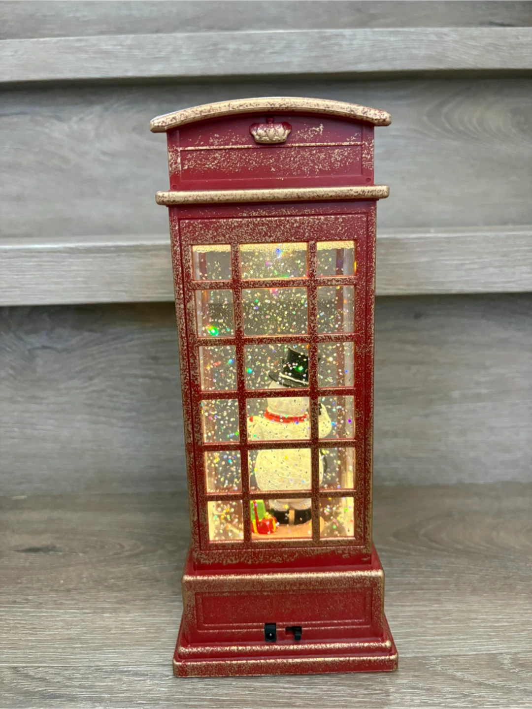 Snow globe Snowman Lantern - photo 3
