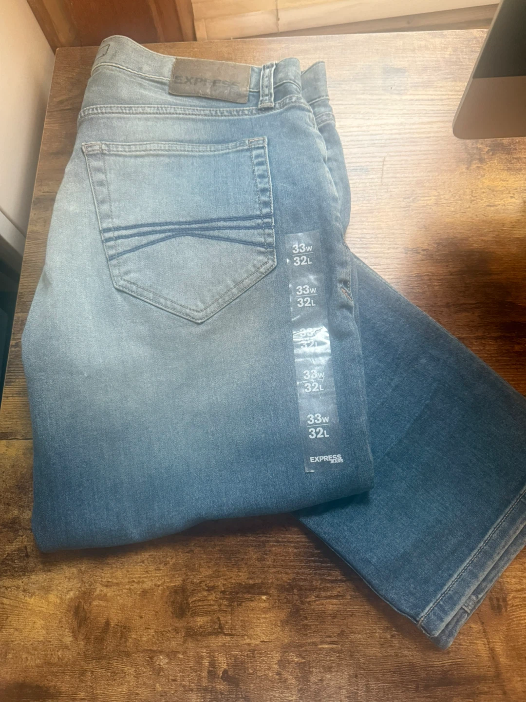 Men’s Express jeans