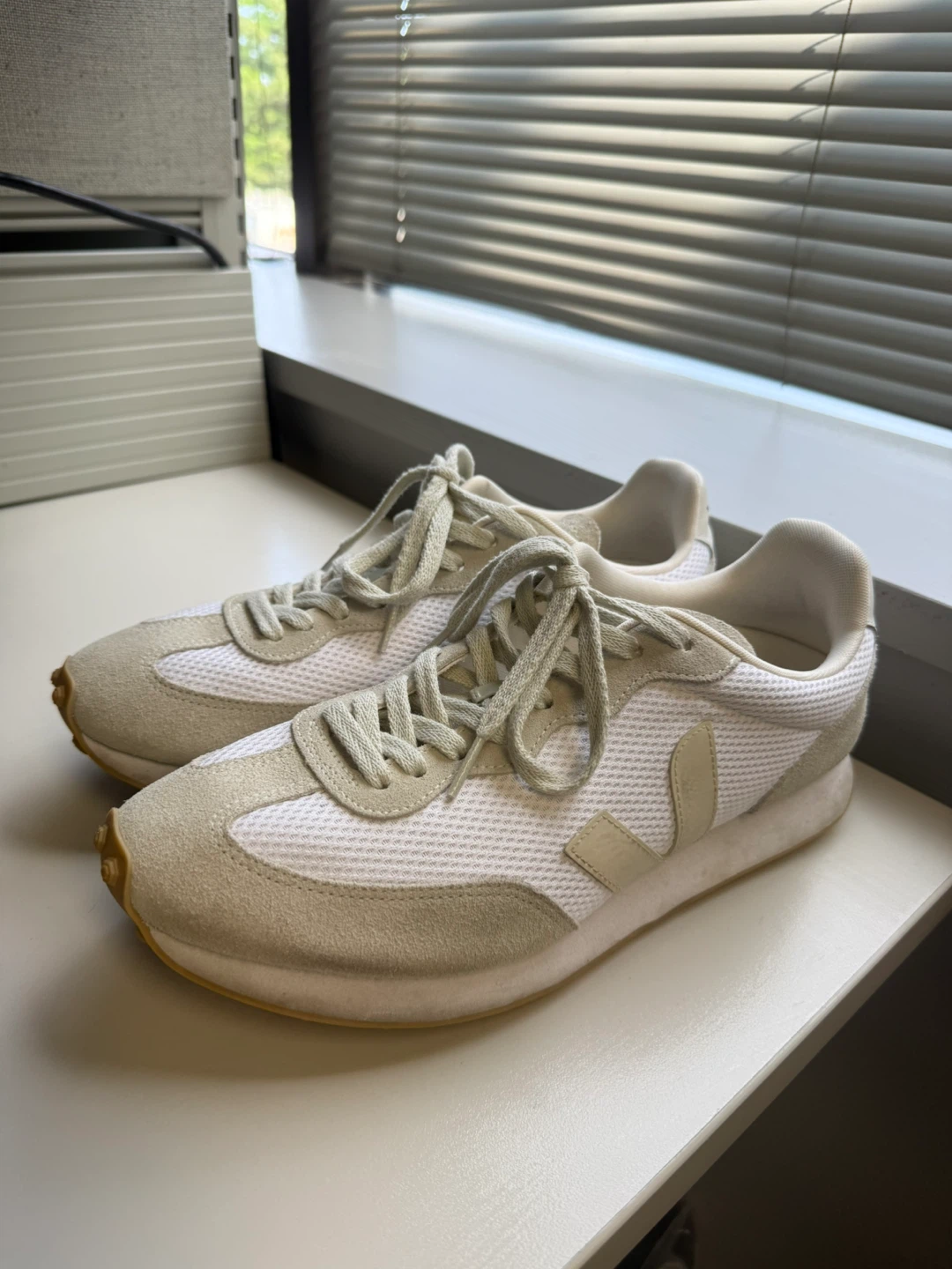 Veja Rio Branco II Alveomesh White Pierre Sneakers