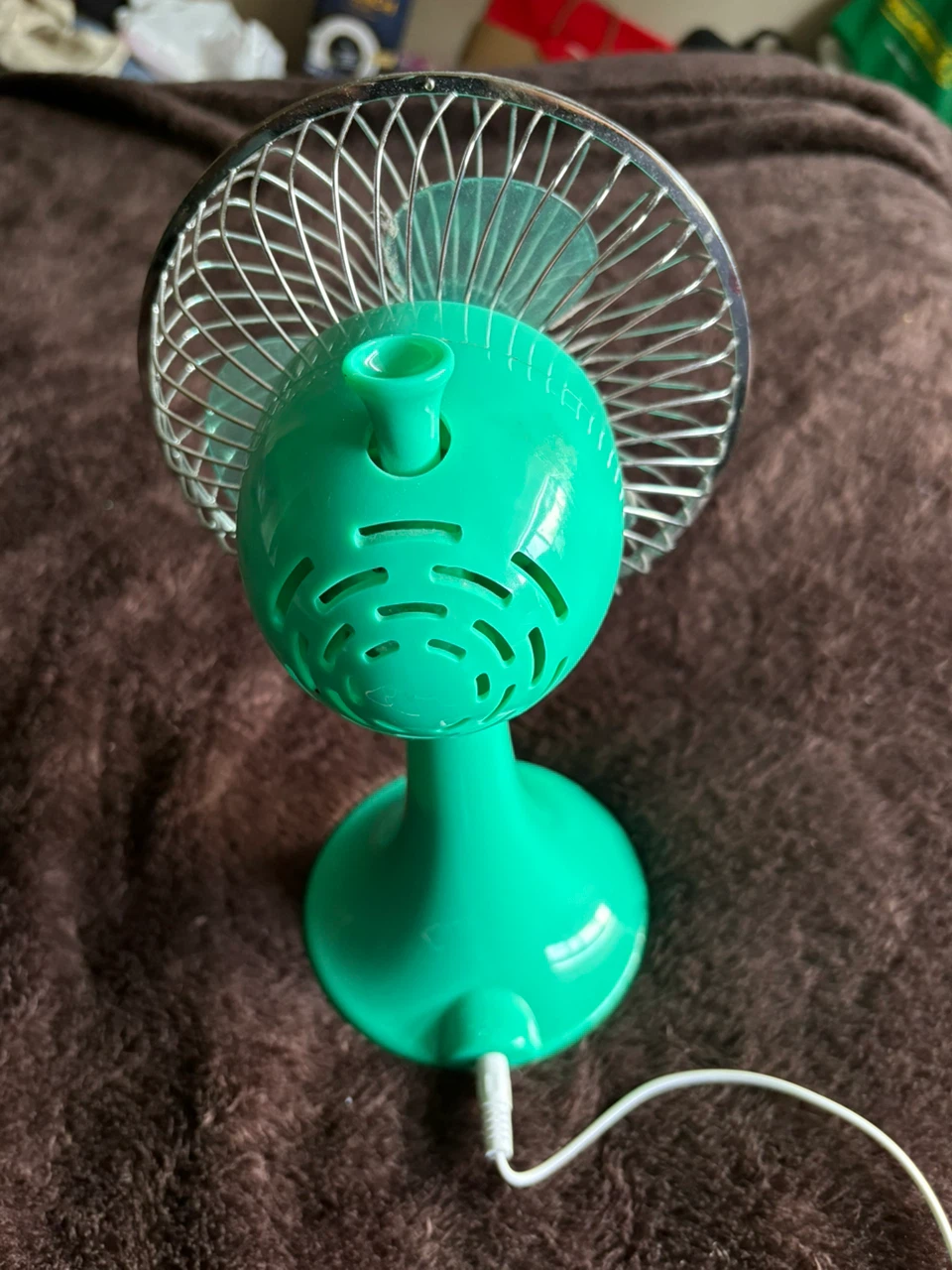Green USB Mini Fan - photo 3