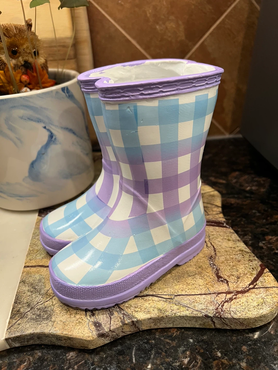 Rain Boot Shaped Planter/Flower Vase - photo 4