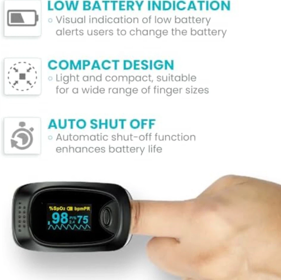 Pulse Oximeter - Like New! - photo 3