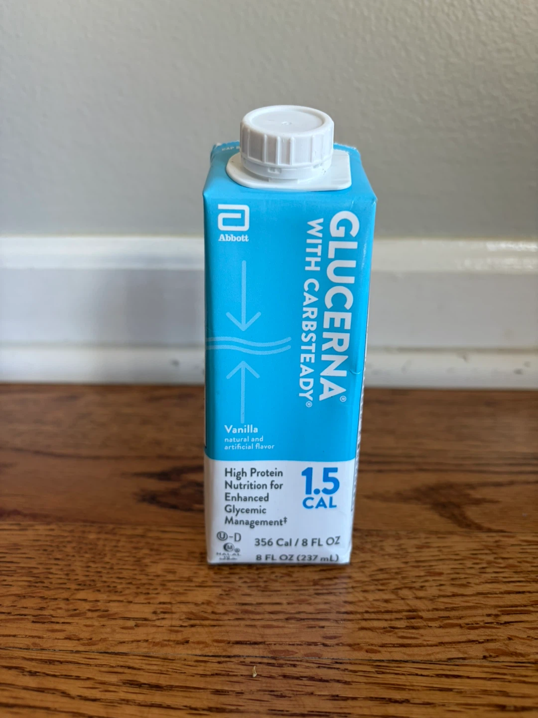 Glucerna with carbsteady/case