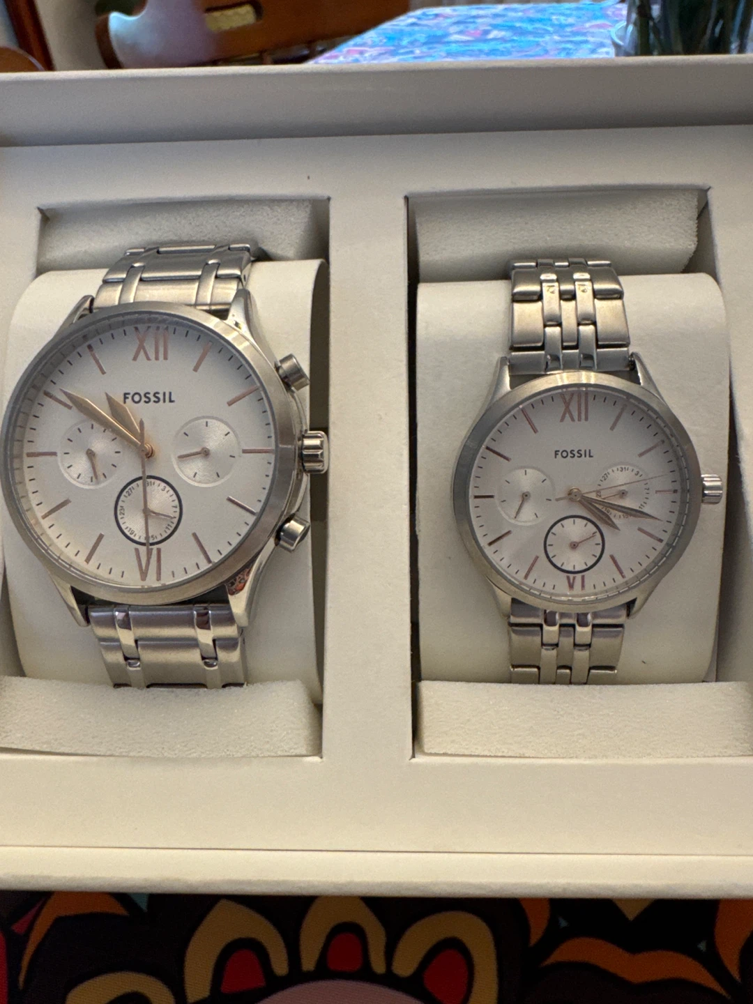 His and Her’s - Fossil watches