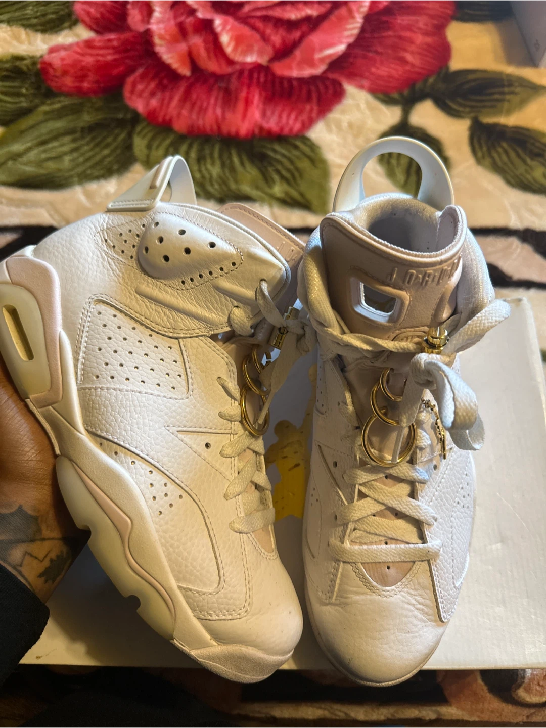 Air Jordan 6 " Gold Hoops" - photo 3