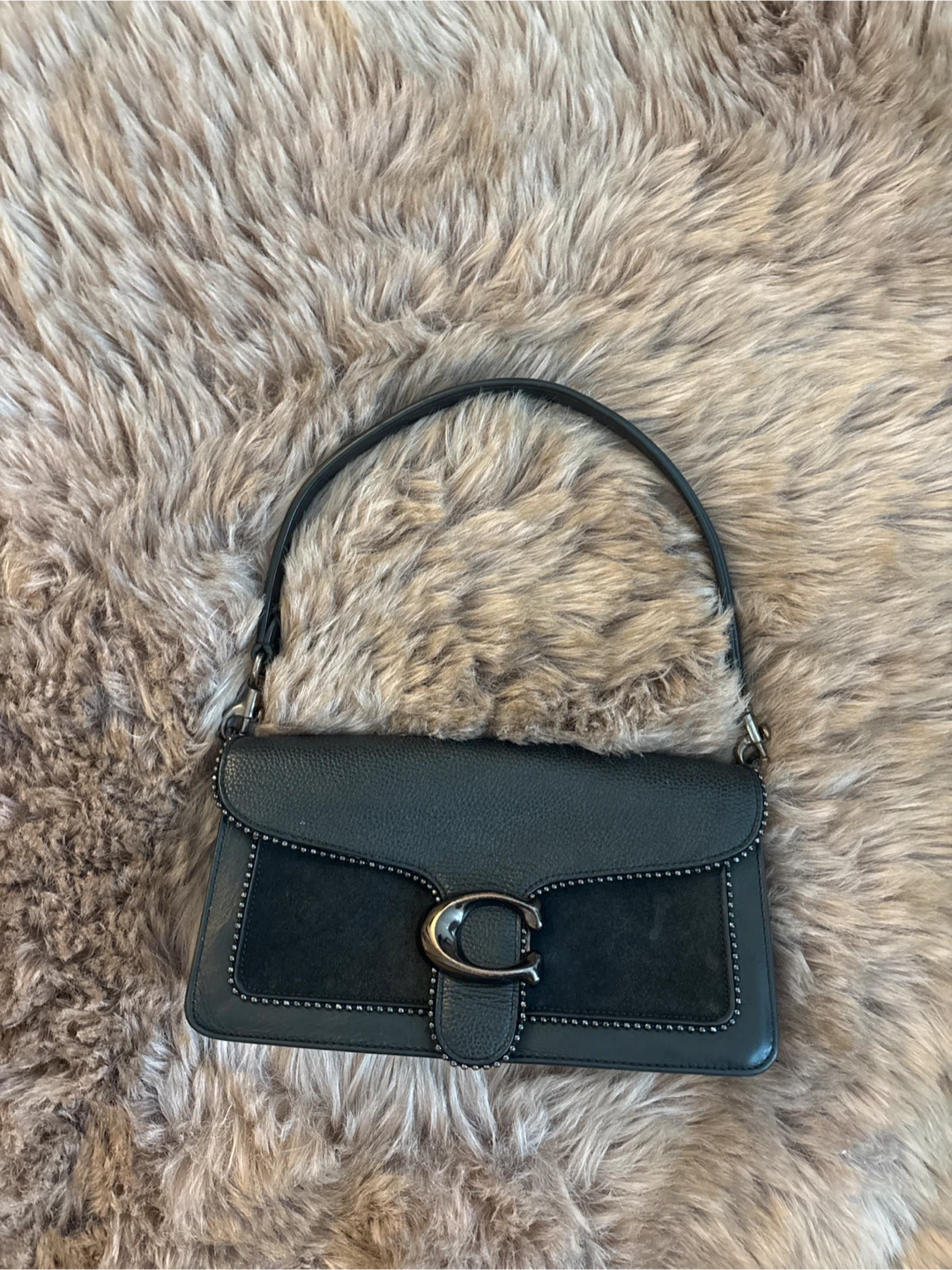 Used Coach Tabby Pebbled Leather purse
