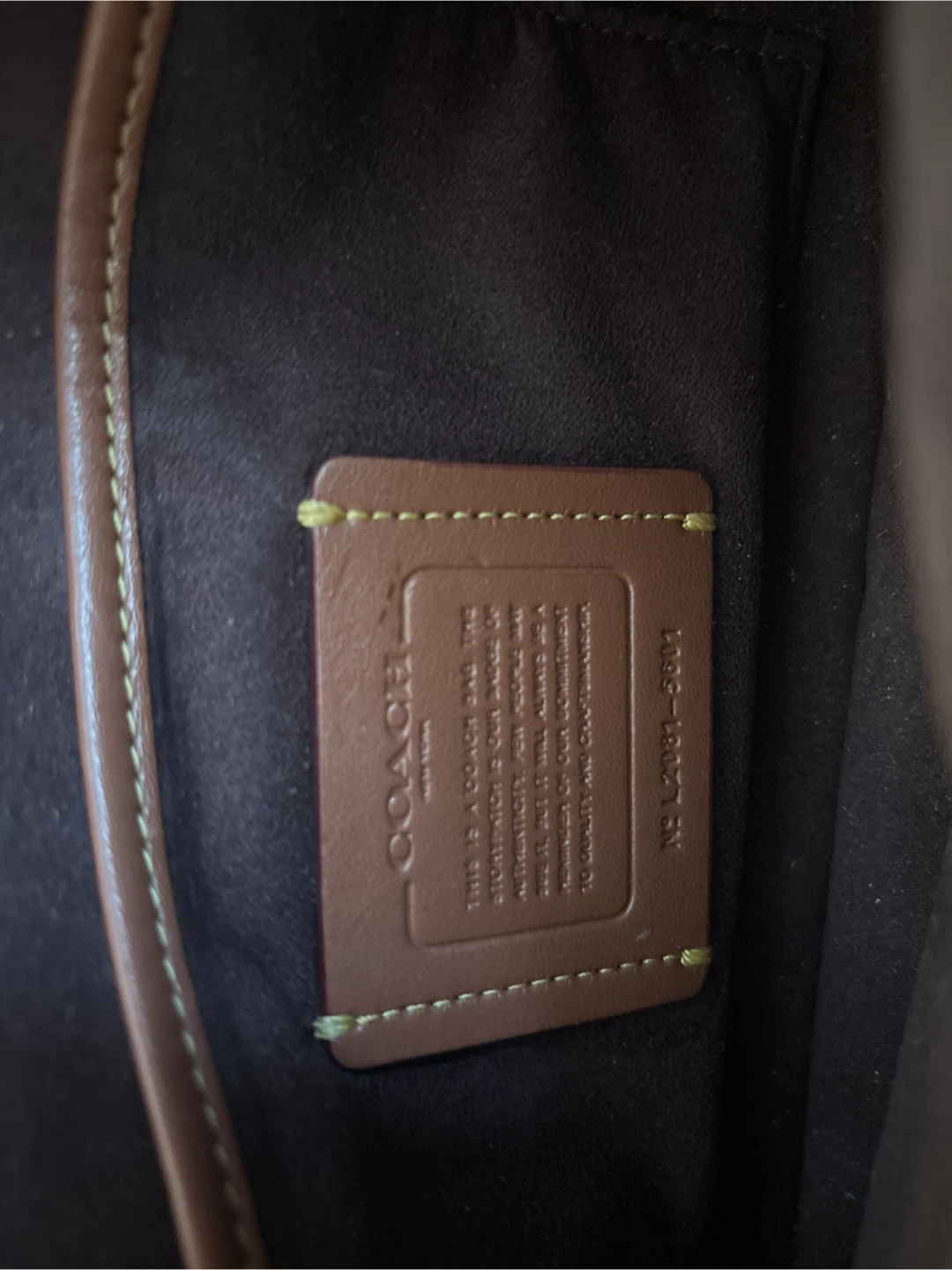 Used Coach Tabby Pebbled Leather purse - photo 5