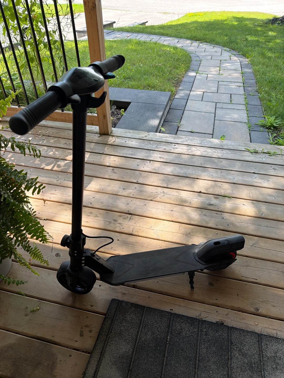 Black Electric Scooter