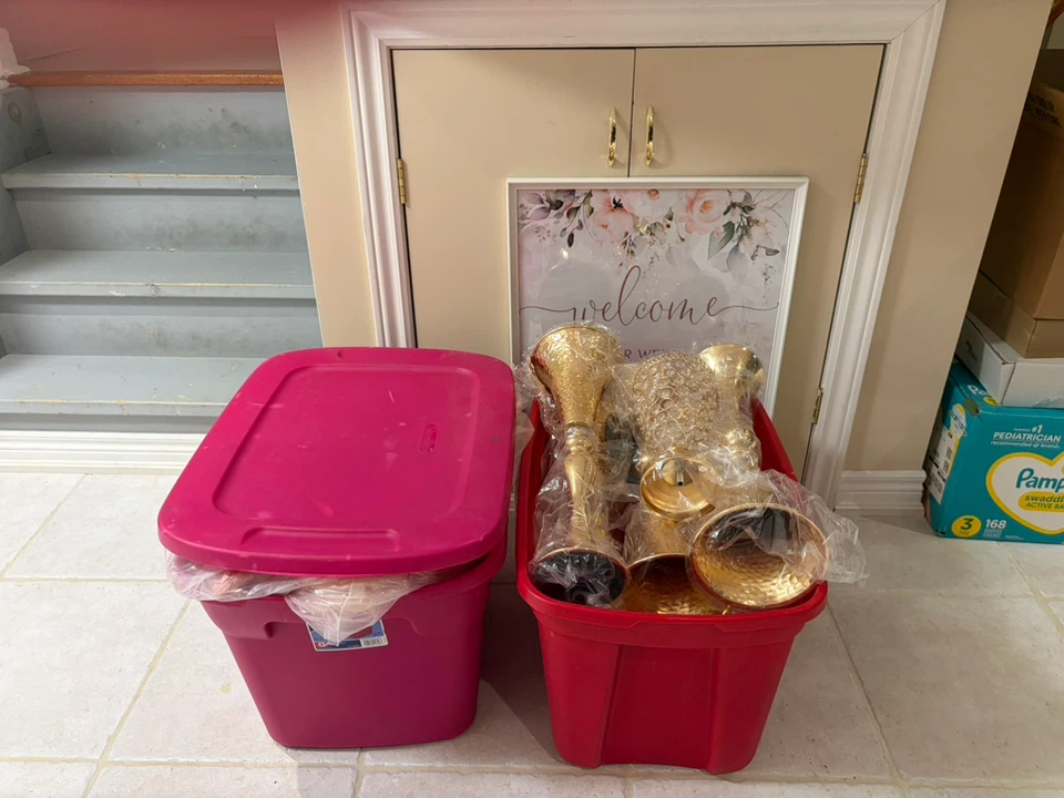 Gold Vases and Candle Holders - photo 3
