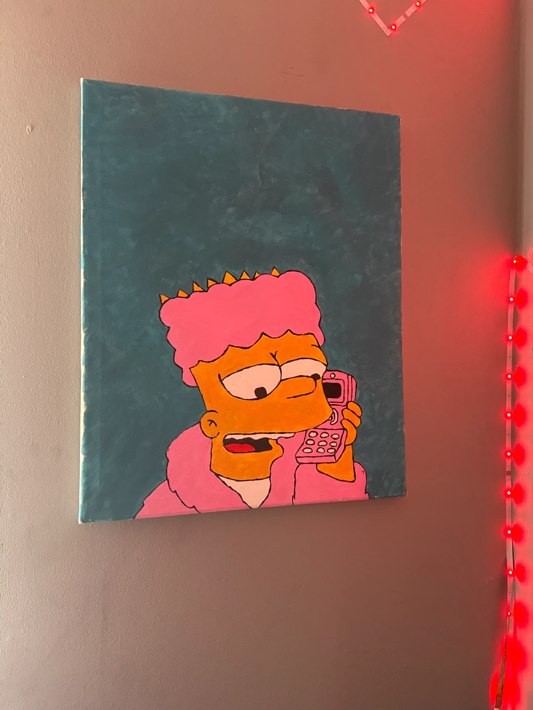 The Simpsons Bart Simpson Painting