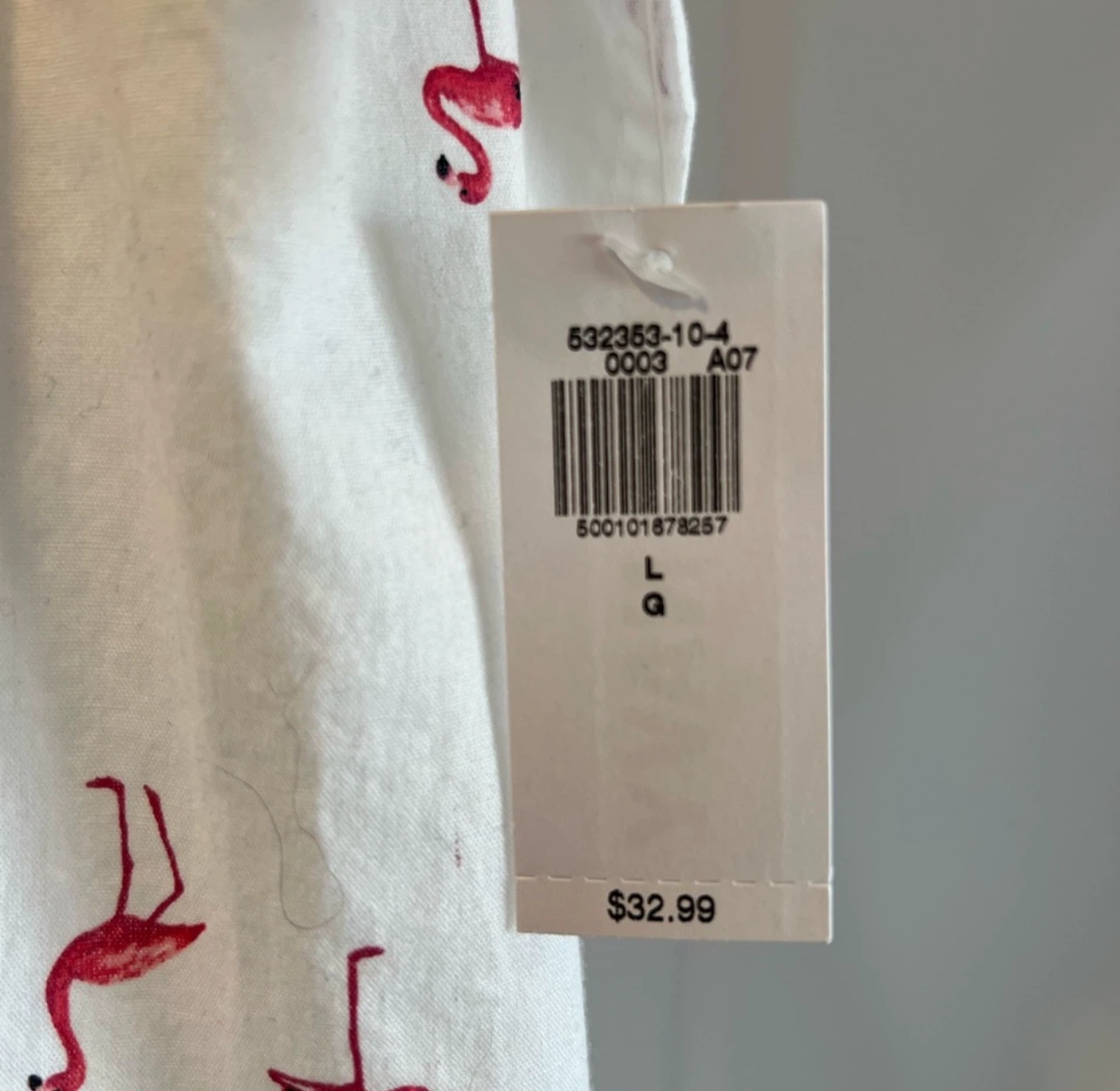 Old Navy Men's Flamingo Print Everyday Shirt - Size L - photo 2