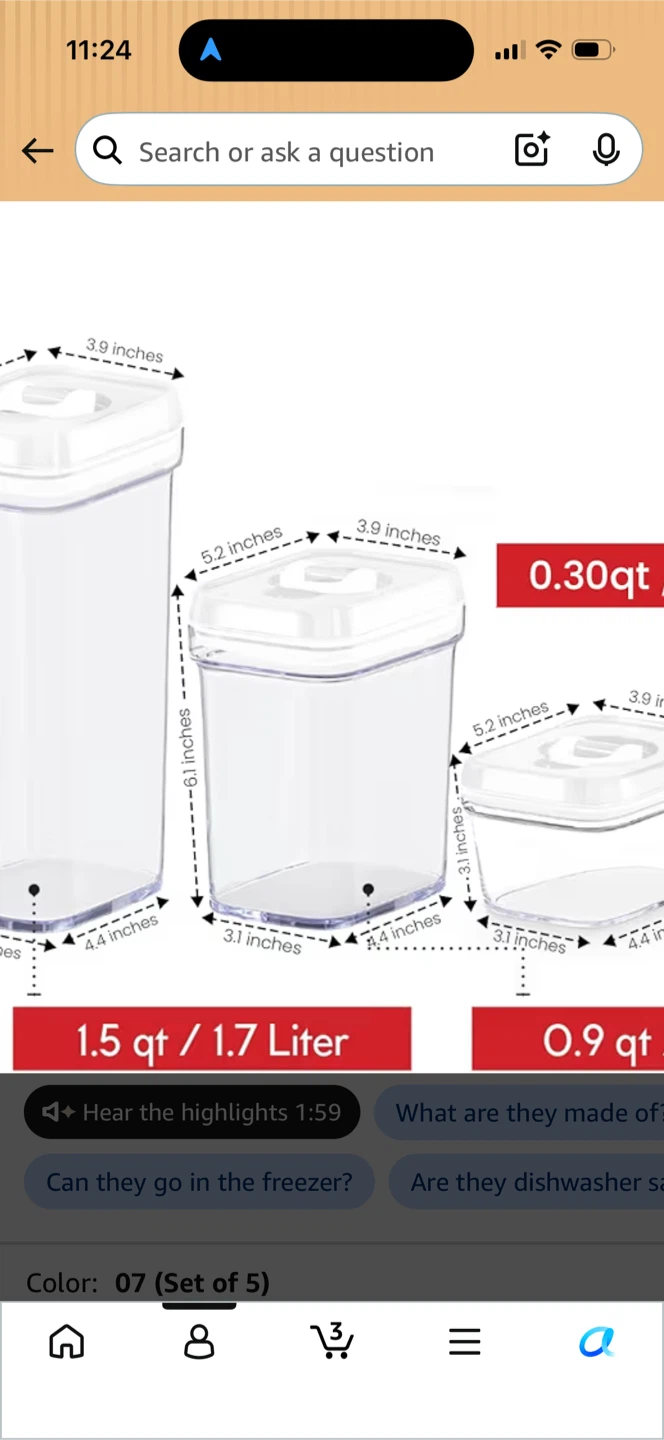 Airtight Food Storage Containers - photo 2