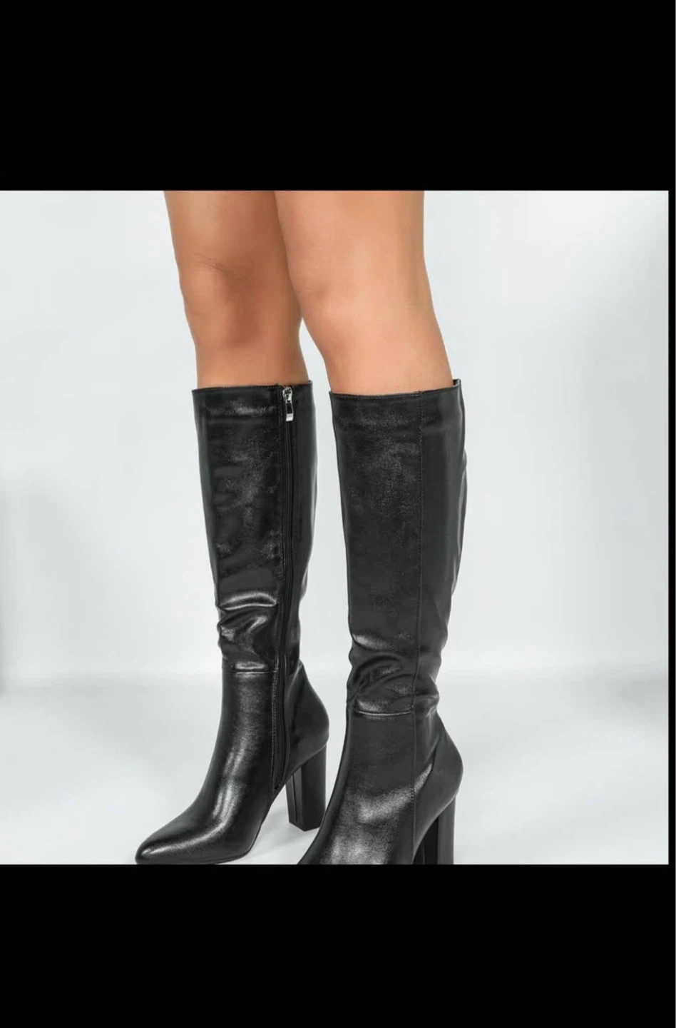 Black Knee-High Boots - photo 2