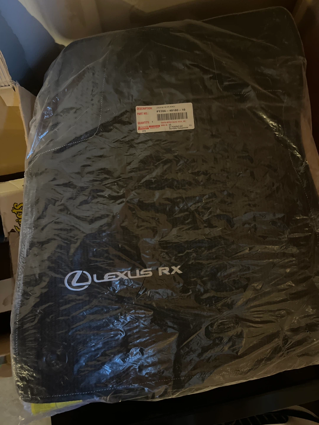 Lexus RX 5pc Bench Floor Mats PT206-48180-10