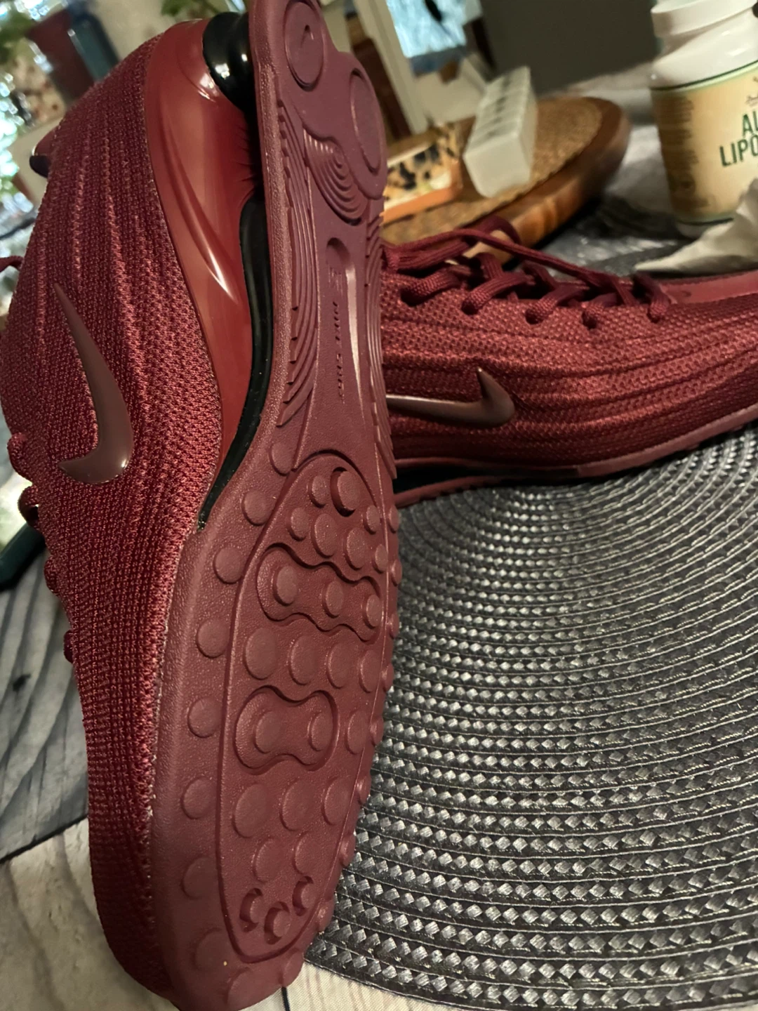 Nike Shox women Burgundy Running Shoes - photo 3