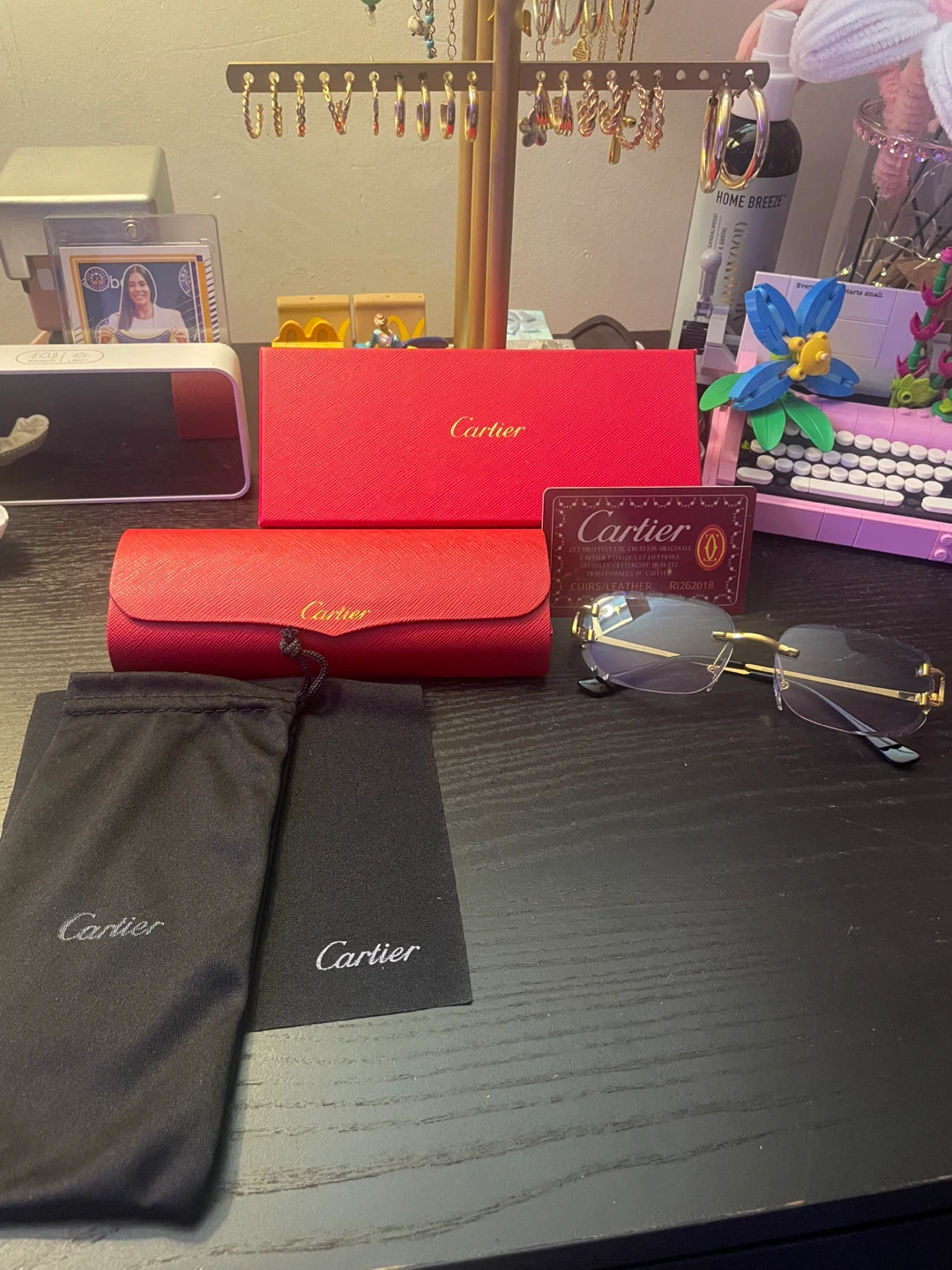 Cartier Rimless Sunglasses