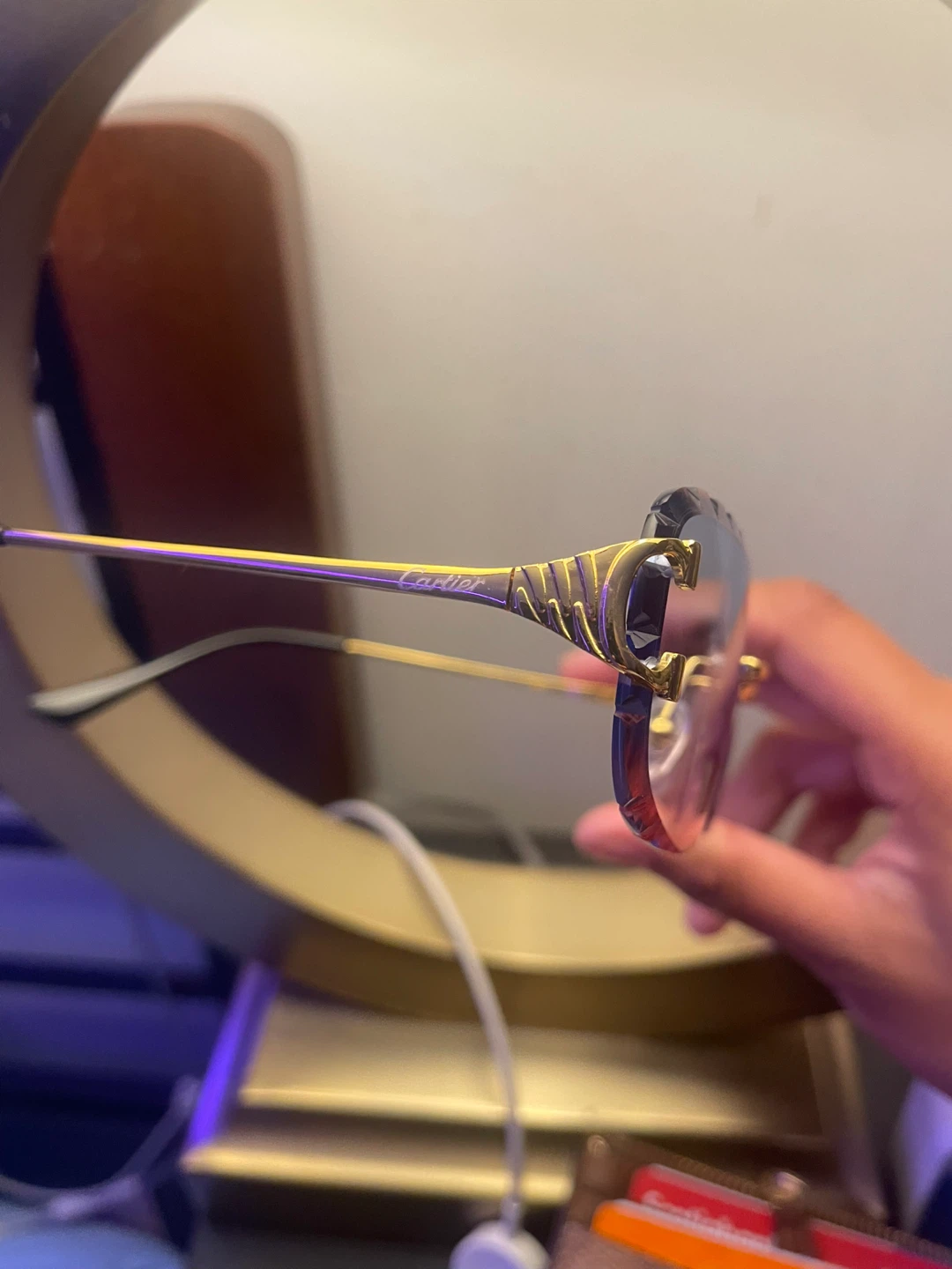 Cartier Rimless Sunglasses - photo 2