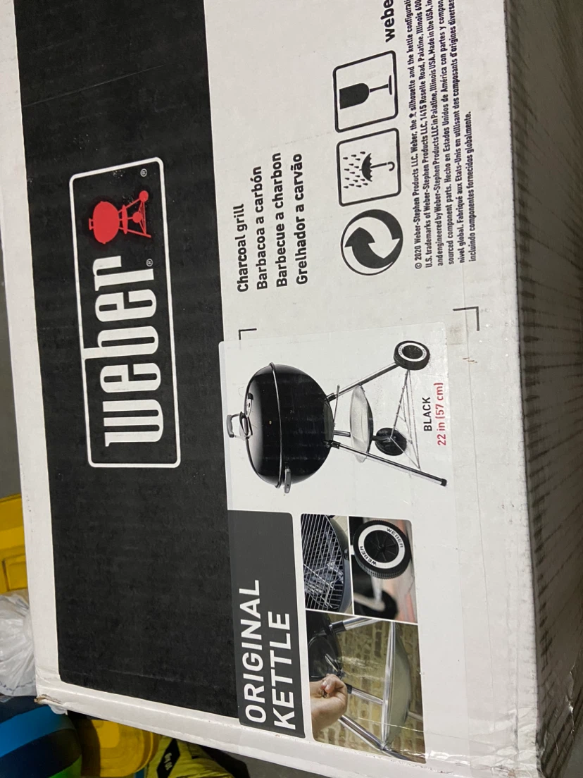 Weber Original Kettle Charcoal Grill - Black
