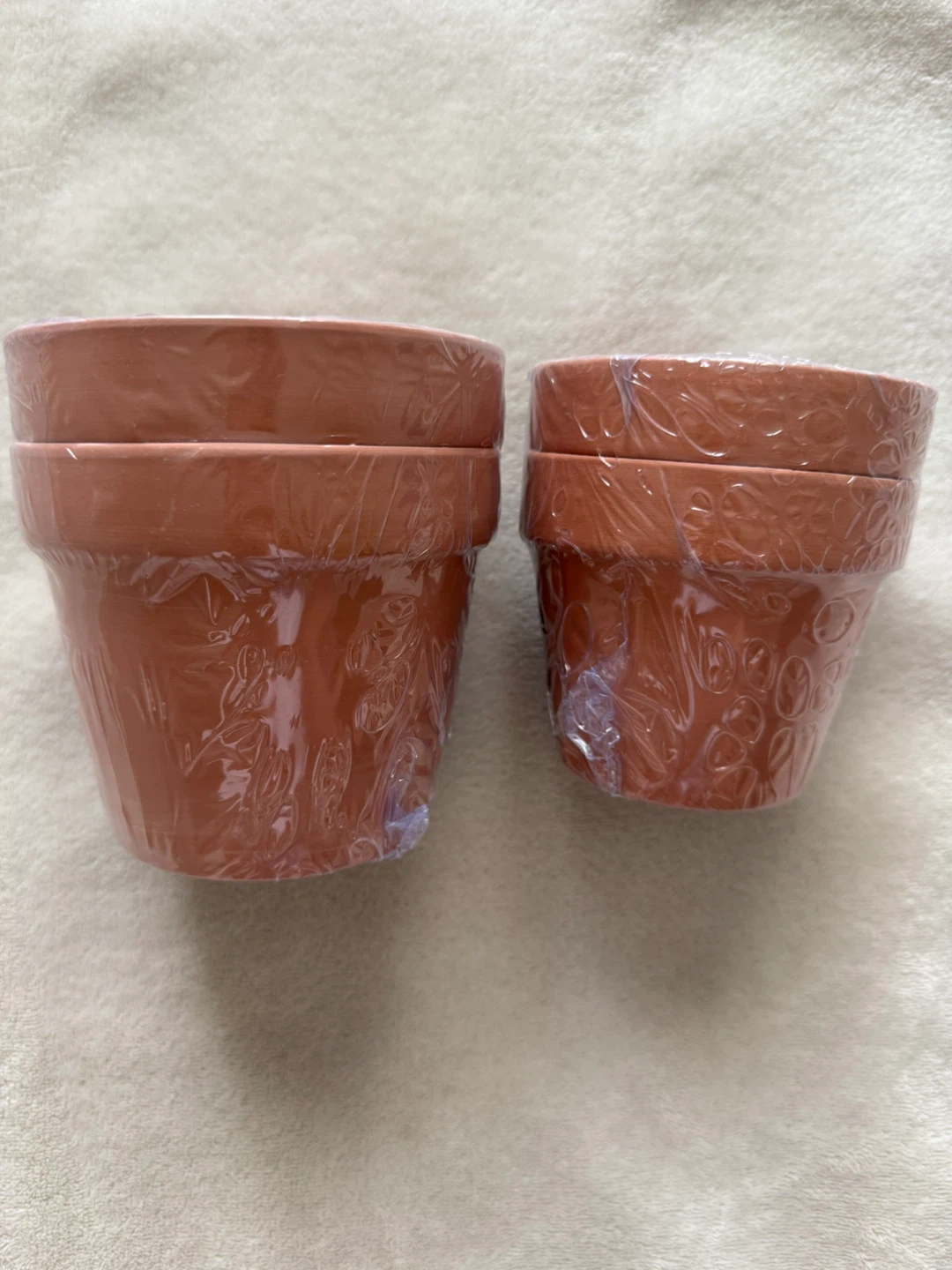 Terracotta Plant Pots - 4 pcs